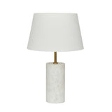 Easton Marble Table Lamp White
