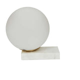 Easton Orb Table Lamp White