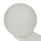 Easton Orb Table Lamp White