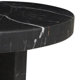 Amara Curve Side Table Black