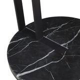 Amara Linear Side Table Black