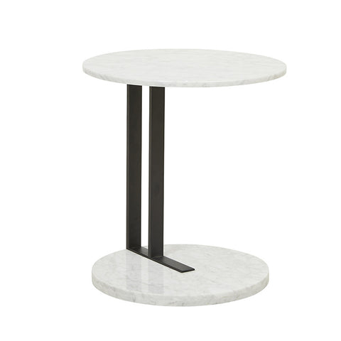 Amara Linear Side Table White