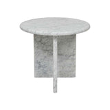 amara pebble side table white