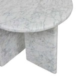 amara pebble side table white