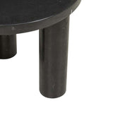 amara round side table black