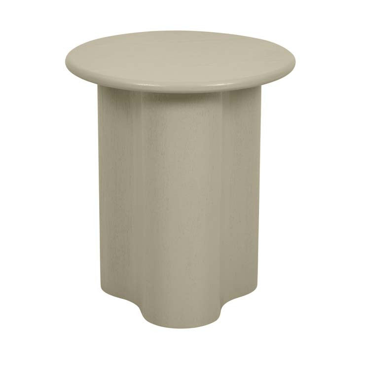 artie wave side table putty