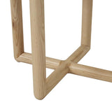 Camille Side Table Brown Vein Marble
