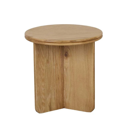 Solstice Slice Side Table New Oak