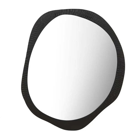 Verona Abstract Mirror Large Black