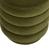 kennedy ribbed ottoman pickle velvet