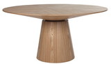 classique round dining table natural ash four seat