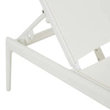 portsea classic sun bed white