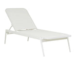 portsea classic sun bed white