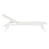 portsea classic sun bed white