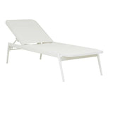 portsea classic sun bed white