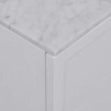 maxwell bedside white