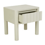 Oliver Fluted Bedside Putty