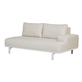 Aruba Platform Two Seater Right Arm Sofa Canvas