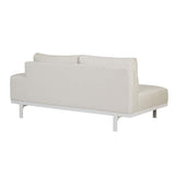 Aruba Platform Two Seater Right Arm Sofa Canvas