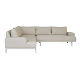 Aruba Platform Two Seater Right Arm Sofa Canvas