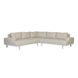 Aruba Platform Two Seater Right Arm Sofa Canvas