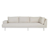 Aruba Platform Two Seater Left Chaise Canvas