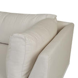 Aruba Platform Two Seater Left Chaise Canvas