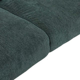 felix fold three seater sofa evergreen