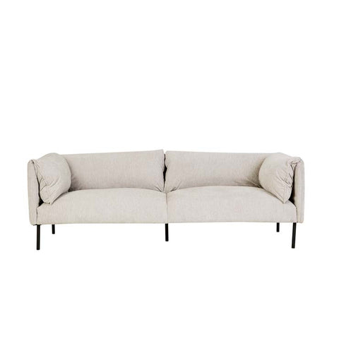 felix fold three seater sofa windy grey