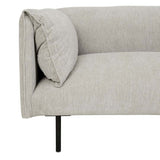 Felix Fold Four Seater Sofa Windy Grey