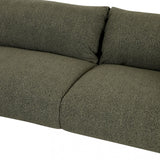 felix fold left chaise sofa set sage