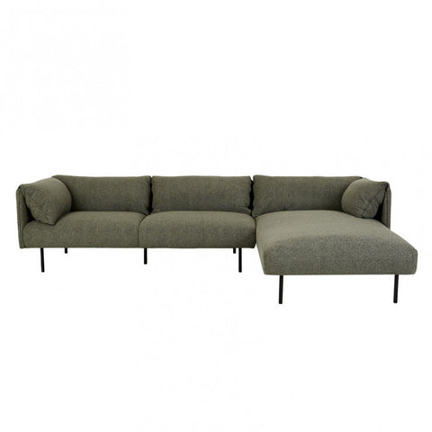 Felix Fold Right Chaise Sofa Set Sage