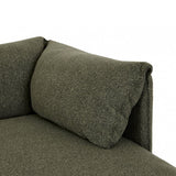 felix fold right chaise sofa set sage