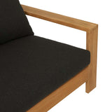 Hamptons Three Seater Sofa Coal
