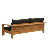 Hamptons Three Seater Sofa Coal