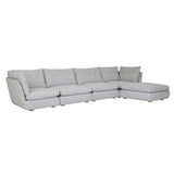 Hugo Marla Ottoman Ice Grey