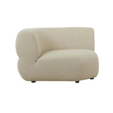 Juno Cloud Corner Sofa Cashew Tweed