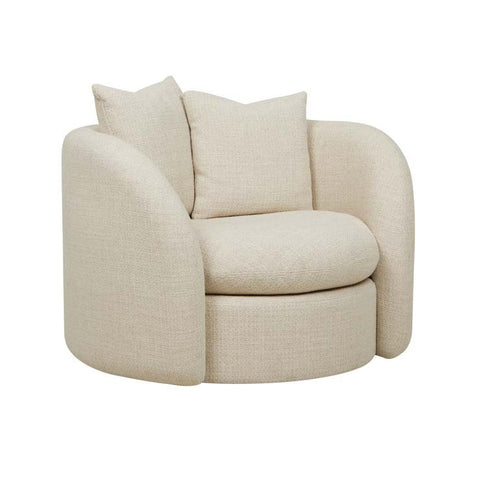 juno orb sofa chair cashew tweed