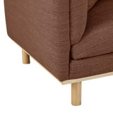 Sidney Fold Sofa Rust Speckle