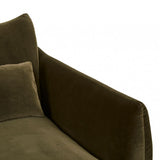 sidney peak sofa chair caper velvet
