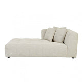 Sidney Slouch Left Chaise Barley