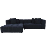 Sidney Slouch Left Chaise Copeland Ink