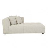 sidney slouch right chaise sofa barley