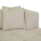 sidney slouch right chaise sofa barley
