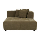 sidney slouch right chaise sofa copeland olive