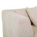 Sidney Slouch Left Arm Sofa Barley