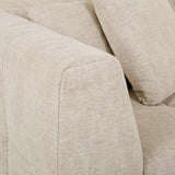 Sidney Slouch Left Arm Sofa Barley