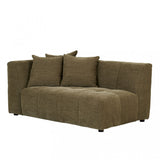 Sidney Slouch Left Arm Sofa Copeland Olive