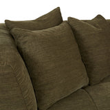 Sidney Slouch Left Arm Sofa Copeland Olive