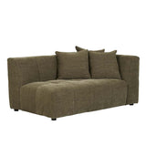 Sidney Slouch Right Arm Sofa Copeland Olive